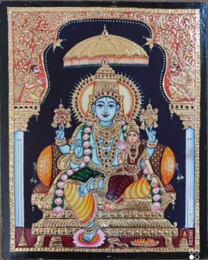 Tanjore Painting Ganesh Arumugam 15