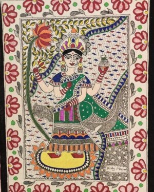 Madhubani Painting Kirty Manjari 15