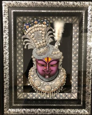 Shrinathji sehra darshan -Pichhwai painting - Aditya - 01