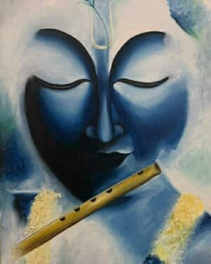 Krishna - Indian art - Pragati Singh - 09