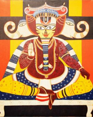 Indian Art - Bhaskar Lahari - 06