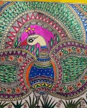 Madhubani painting - Bindi Priya - 03