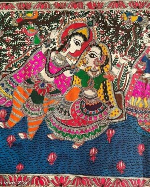 Madhubani painting - Bindi Priya - 04
