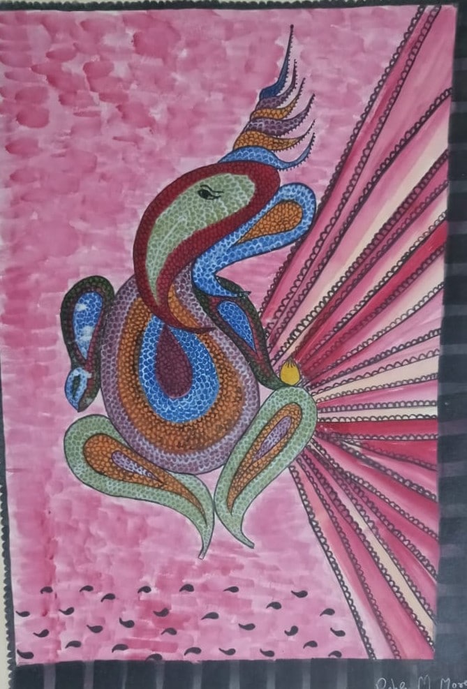 paisley-ganesh-indian-art-size-a4-international-indian-folk-art