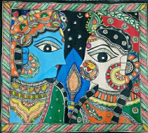 Madhubani painting - Geeta - 08