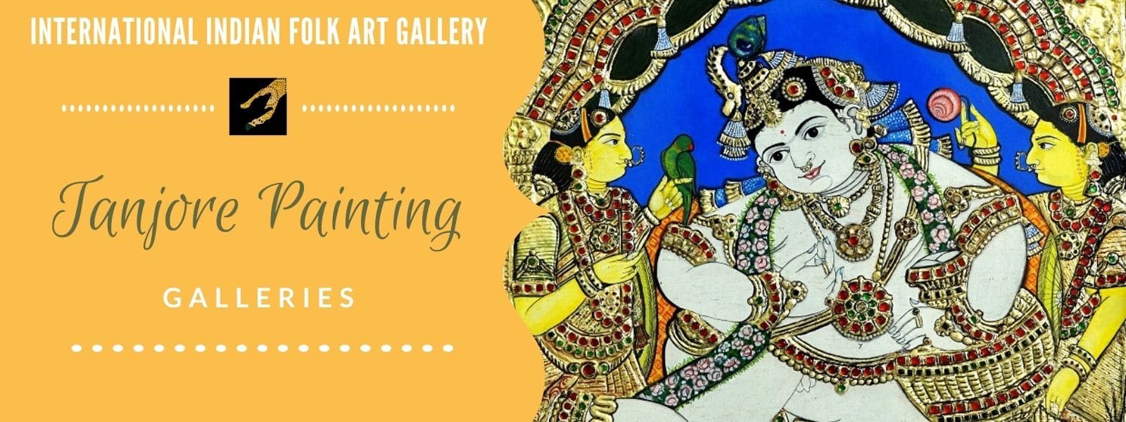 Tanjore Painting - International Indian Folk Art Gallery