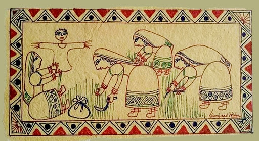 Bhojpuri Painting, Source: Patnabeats.com