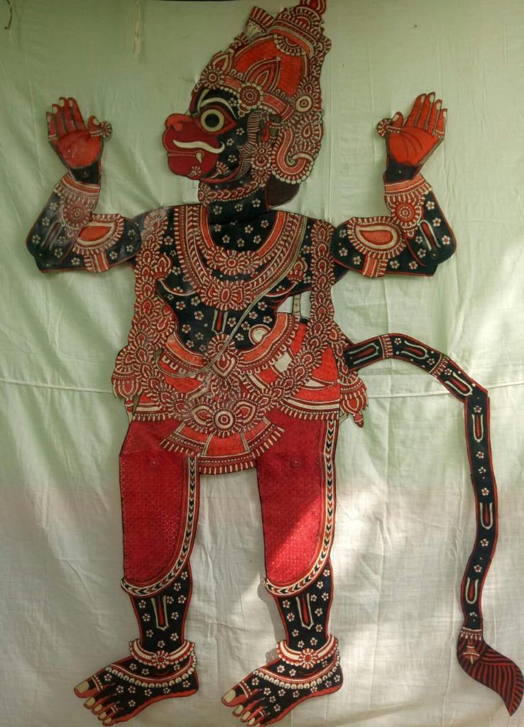Leather Puppet, Artist Dalavayi Kullayappa