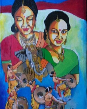 Indian Art - Aman Chakra - 01