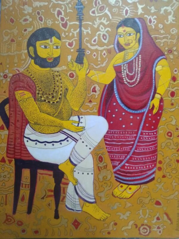 Kalighat painting - Bhaskar Lahiri - 02