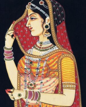 Rajathani painting - Pankhuri - 02