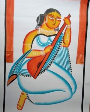 Kalighat painting - Rahim Chitrakar - 05