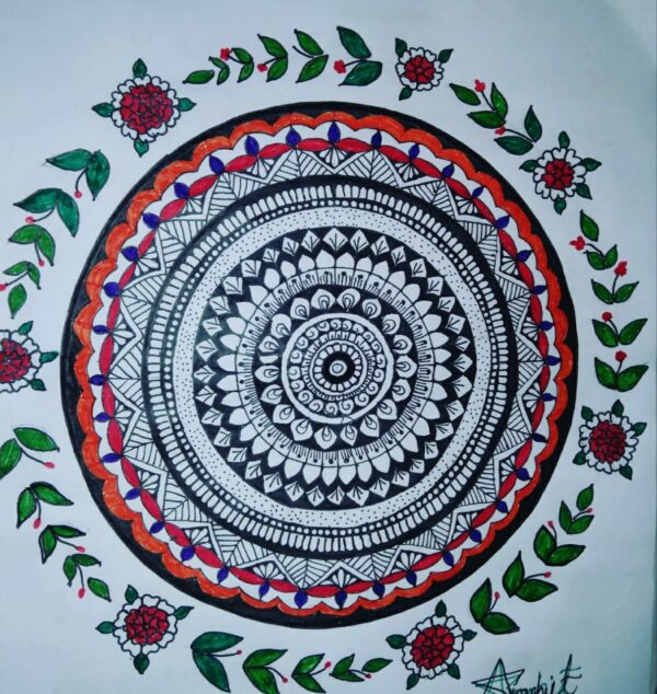 Mandala painting - Alka Purohit - 10