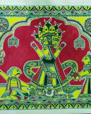 Bishahari - Manjusha painting - Aman Sagar - 08