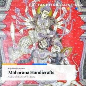 Pattachitra Painting International Indian Folk Art Gallery Maharana Handicrafts