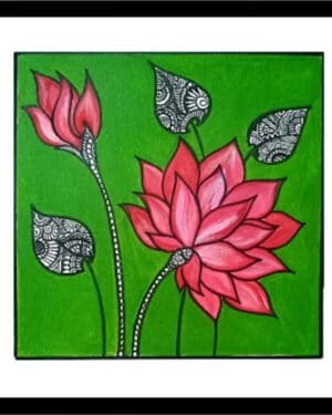 Lotus mandala - mandala art - geetanjali - 65