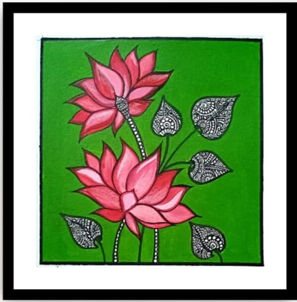 Lotus mandala - mandala art - geetanjali - 66