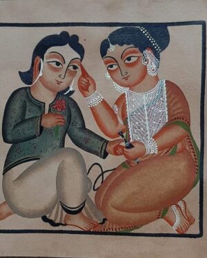 Kalighat painting - Bapi Chitrakar - 02