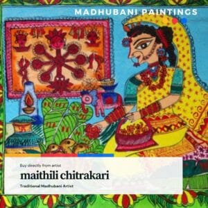 Madhubani Painting maithili chitrakari