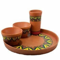 Thali set - Manjusha Art - Indian handicraft - Madhu Kumari - 01