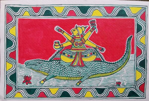Ganga - Manjusha Art - Madhu Kumari - 03
