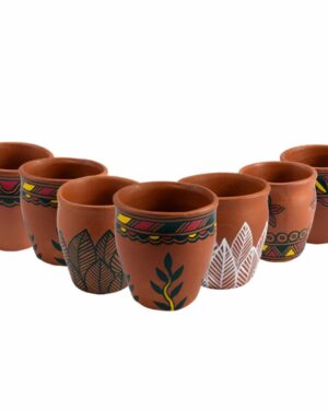 handpainted tea cups - Manjusha art - Indian handicraft - Varsha Kumari - 07