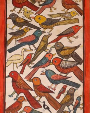 Bird mela - Patua art - Amena Chitrakar - 04