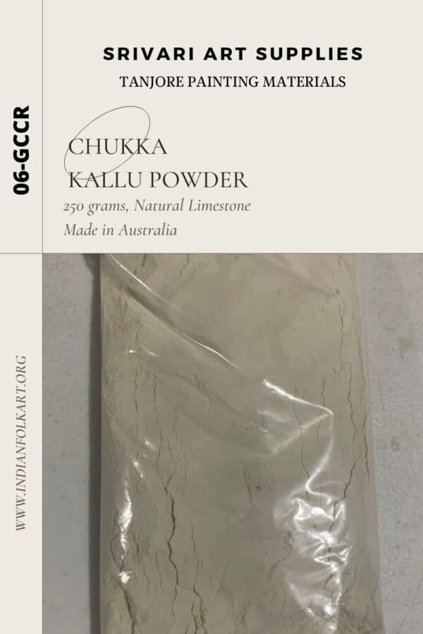 06-GCCR, Chukka Kallu Powder, Tanjore Painting Materials