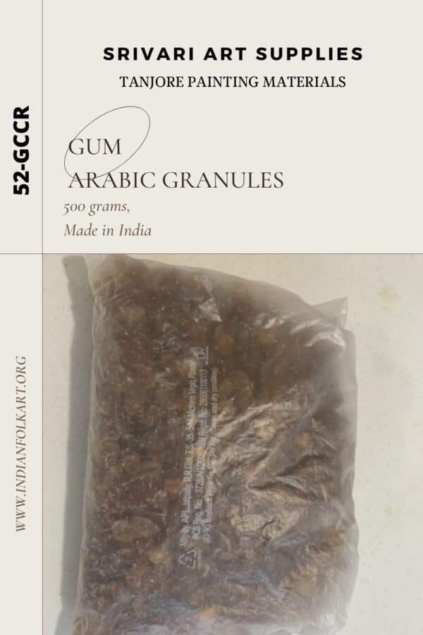 52-GCCR, Arabic Gum, Tanjore Painting Materials