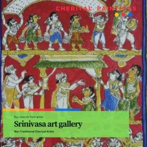 Cheriyal Painting Srinivasa art Gallery