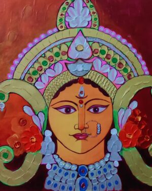 Maa Durga - Indian Art - Monika - 01