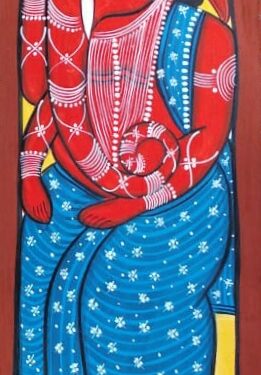 Shree Ganesha-Kalighat Painting-Khursed Chitrakar 07