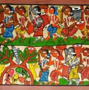 Tribal Painting - Patua art - Madhusudan Chitrakar - 07