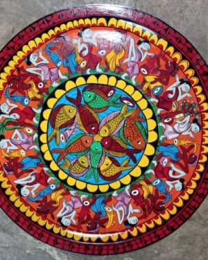 Tribal Art - Patua painting - Indian handicraft - Ajay Chitrakar - 04
