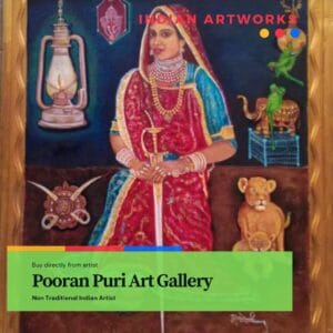 Indian Art Pooran Puri Art Gallery