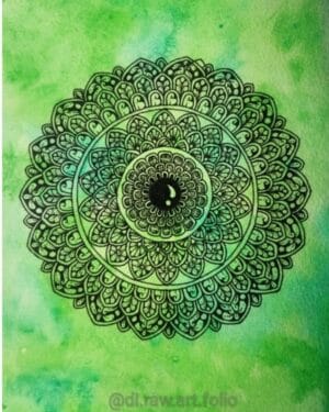 Mandala art - Diksha - 02