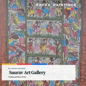 Patua Painting Saurav Art Gallery