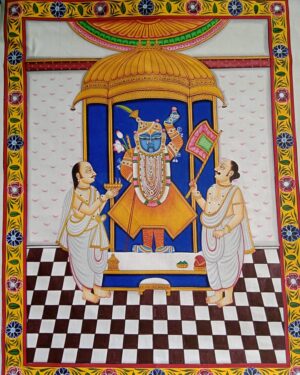 Srinath ji - Pichwai painting - Daulatram - 17