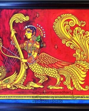 Gandharvi - Indian Art - Sathyanarayanan - 12