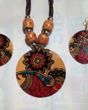 Madhubani Neckles Indian Handicrafts Vinay Kumar 13