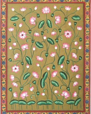 Kamal Talai - Pichwai painting - Varta Shrimail - 08