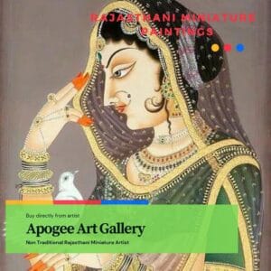 Rajasthani Miniature Painting Apogee Art Gallery