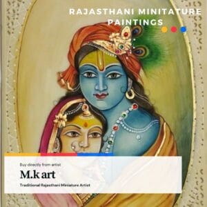 Rajasthani Miniature Painting M.K Art