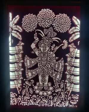 Srinath Ji - Sanjhi Art - Abhay Mastram - 01