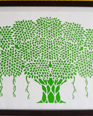 Tree of Life - Sanjhi Art - Abhay Mastram - 02