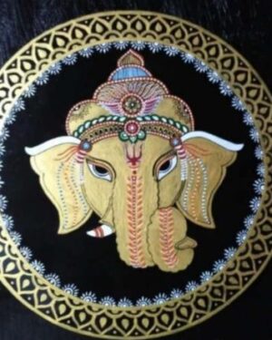 Lord Ganesha Tikuli Art Byuti Kumari 05