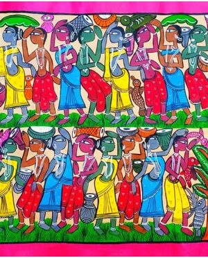 Tribal Painting Patua Art Manimala Chitrakar 02