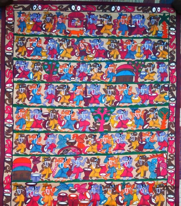 Tribal Painting Patua Art Manimala Chitrakar 03