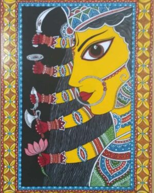Maa Durga Tikuli Art Shikha Sharma 01