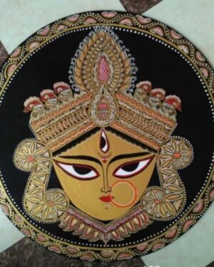 Maa Durga Tikuli Art Simpi Kumari 02